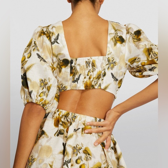 All Saints ~ Linen Colette Soleil Dress - Picture 10 of 10